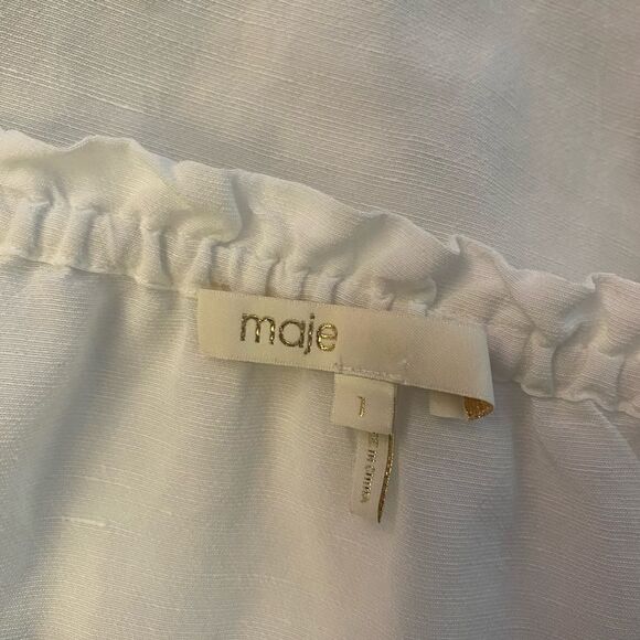 Maje embroidered boho blouse, S - Picture 9 of 11